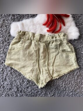 YFB Linen-Blend Shorts